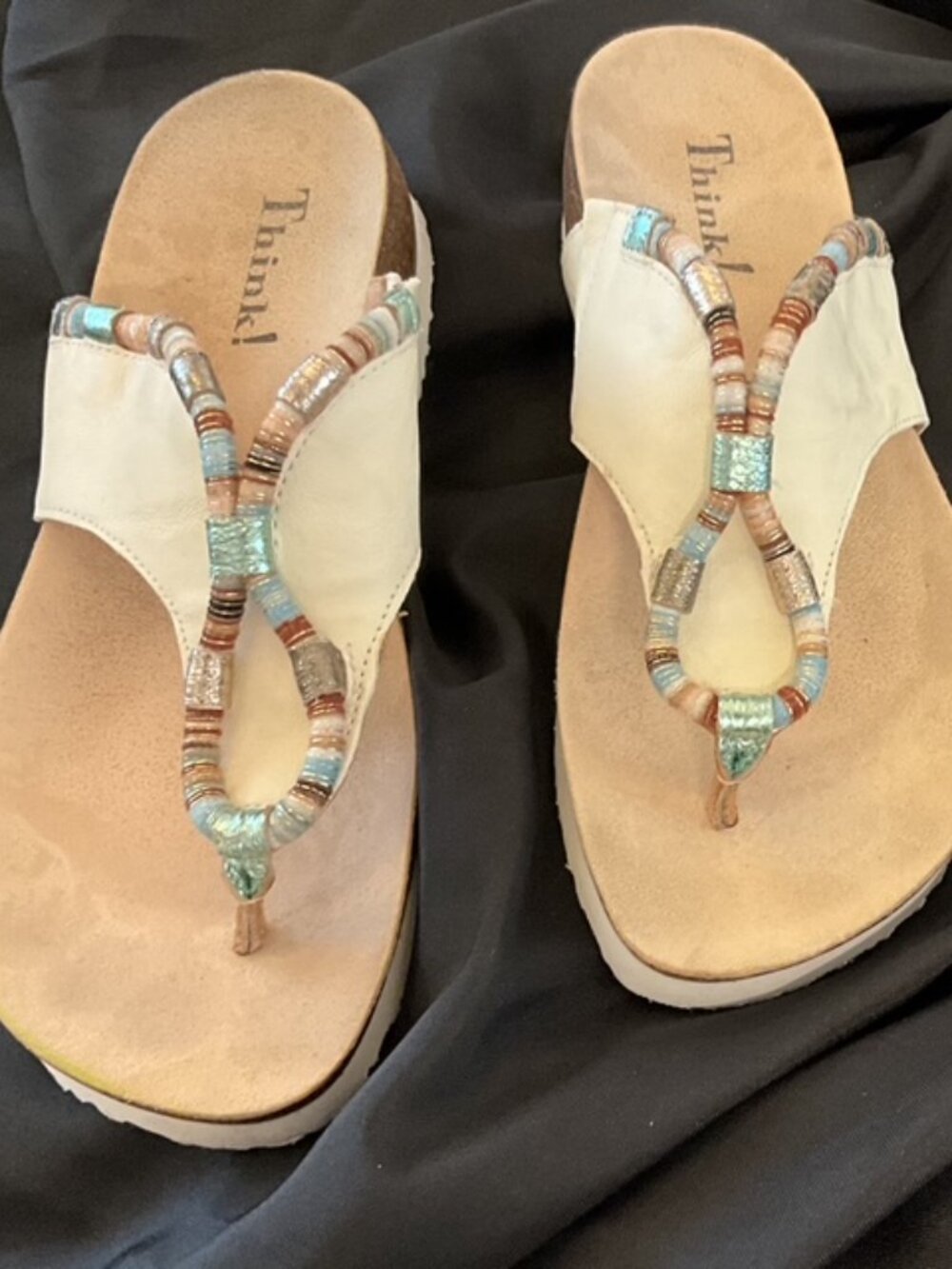 Think! Julia Tribal Thong Sandal